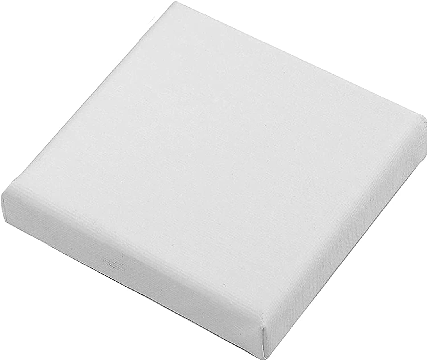 Mini Stretched Canvas 4X4 Inch Small Blank Canvas Pack of 6