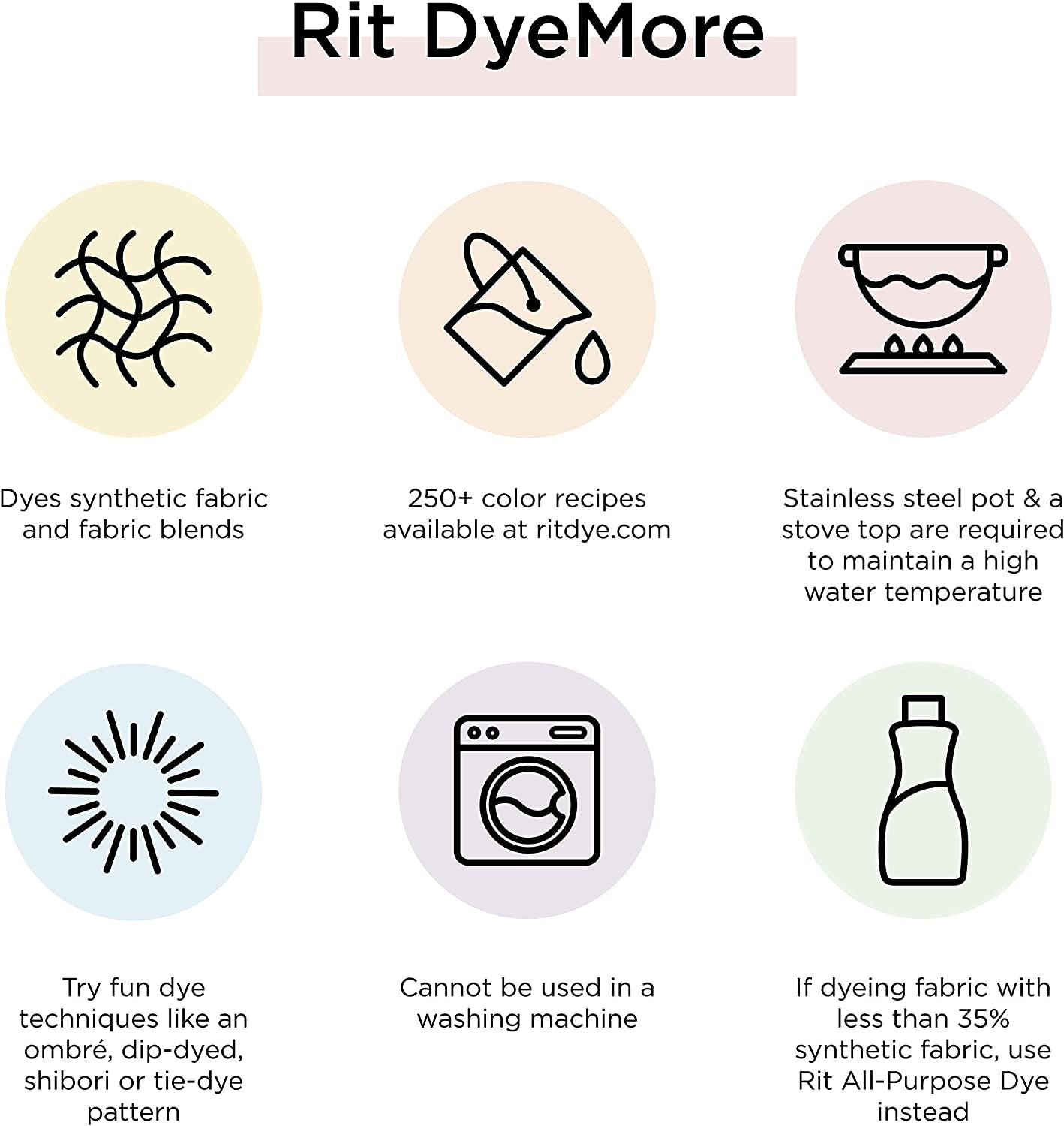 Dyemore Liquid Dye, Racing Red