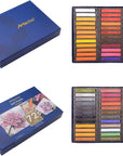 72Pcs Soft Pastels, 70 Colors Including 4 Fluorescent Colors, Extra Free Black & White, Square Chalk for Drawing, Blending, Layering, Shading, Pastels Art Supplies
