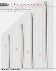 Home 9021 Long Straight Upholstery Hand Needles, Size 6, 8, 10 & 12-Inch (4-Piece), Silver