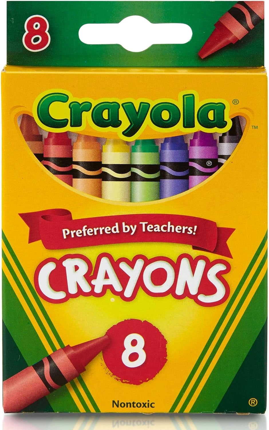 Crayons, 8 Count (Case of 48)