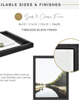 Canvas Float Frames 12X12 Frame, Black Square Frame for Finished Canvases, Vertical & Horizontal Wall Hanging Frame for Canvas Paintings (1-Pack)