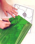 Waffle Grid 2-Pack - the Original Multi-Use Modular Grid System - Solid Bottom - Best Used for Cutting Glass, Catching Small Pieces, Contain Water, Put under Plants, Etc. - Made in USA