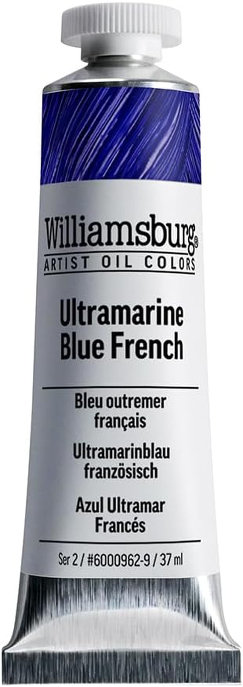 Artist Oil Colors by GOLDEN, Ultramarine Blue French, 37 Ml Tube, Professional Oil Paint, Transparent