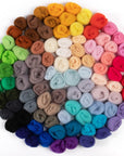 96Pcs 10.4 Oz Needle Felting Wool- 48 Colorful Nature Fibre Wool Yarn Roving Needle Felting Hand Spinning for Wool Felting Yarn Supplies DIY Craft Materials, 3G/Pack