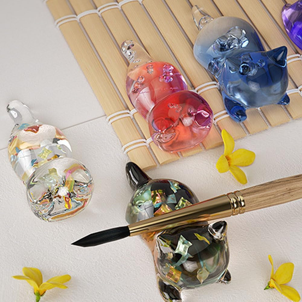 3D Cute Cat Silicone Molds for Resin Crafts Cartoon Cats Epoxy Resin Molds Lovely Kitten Plaster Silicone Mold Prone Posture Cat Resin Mold for Keychain Bag Pendant Pen Holder Mould Epoxy Resin Kit