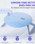 UV Light Pro,Longer 2,3,5M Time Setting UV Lamp with Larger Coverage Area and More Concentrated Lights,Portable & Foldable UV Resin Light for Resin Molds, Jewelry Making