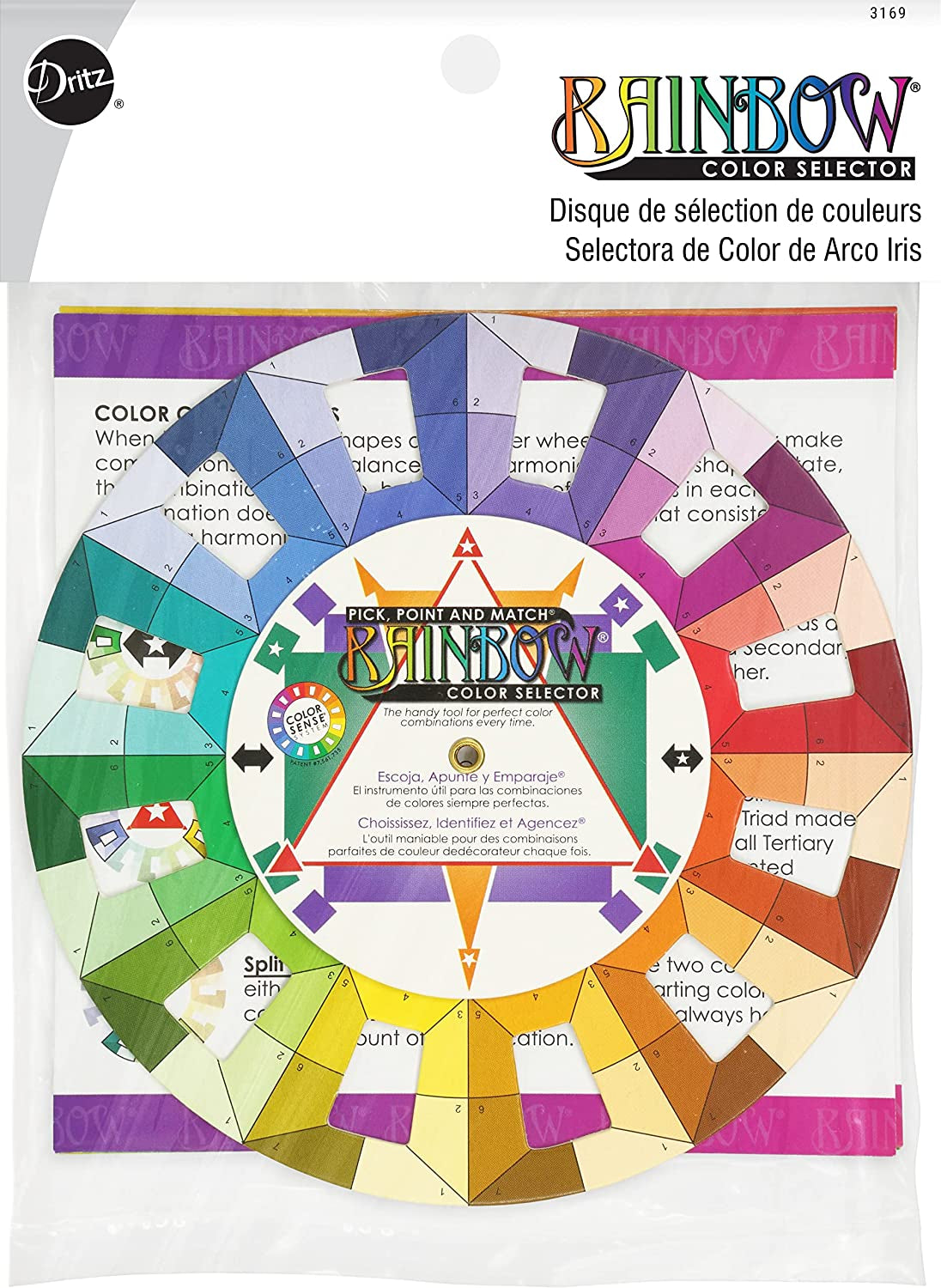3169 Rainbow Color Wheel Selector