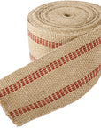 Craft Jute Webbing Tape, 3.5" X 10 Yd,11 Lbs Heavy-Duty for Chair Repair, Crafting, Burlap Ribbon, Upholstery