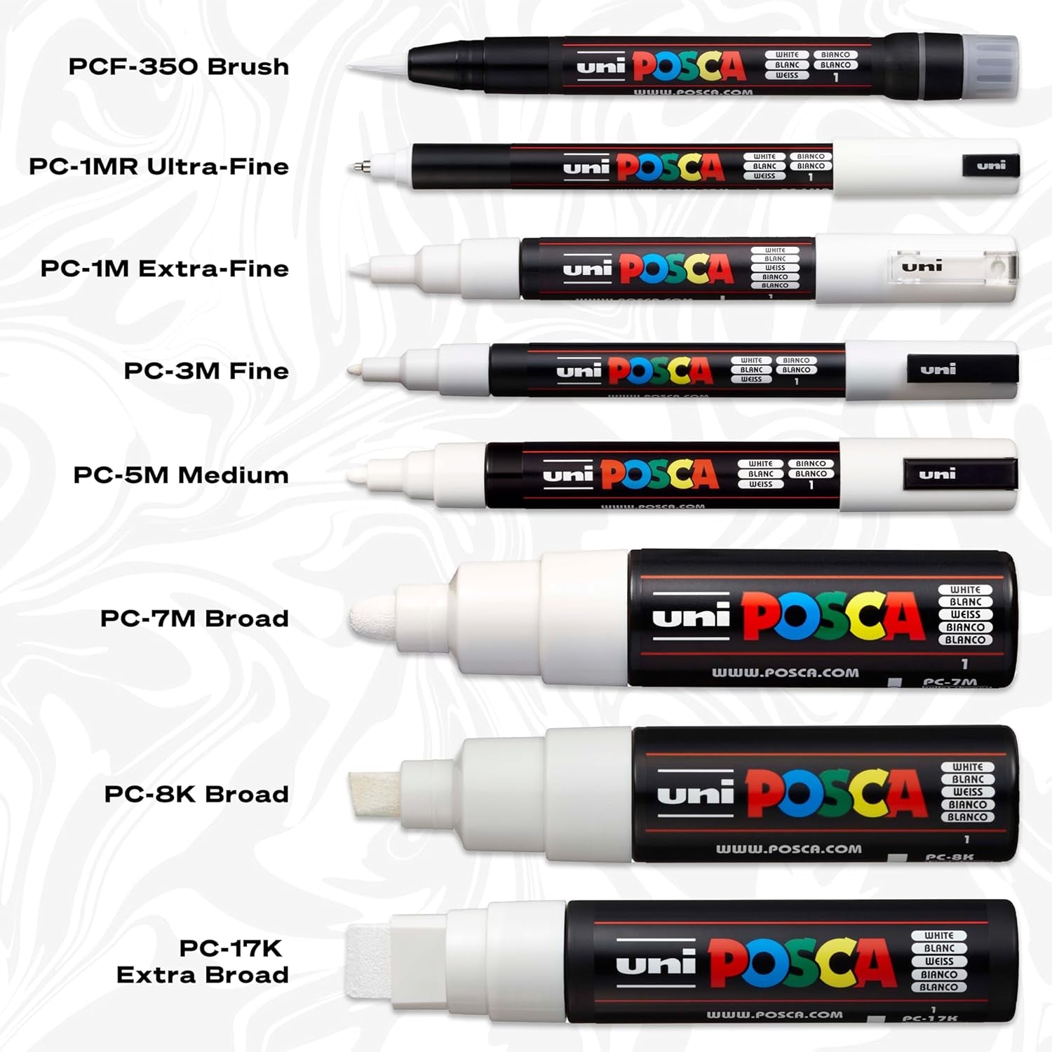 8  Paint Markers, 5M Medium Markers with Reversible Tips, Marker Set of Acrylic Paint Pens |  Pens for Art Supplies, Fabric Paint, Fabric Markers, Paint Pen, Art Markers, PC5M8C