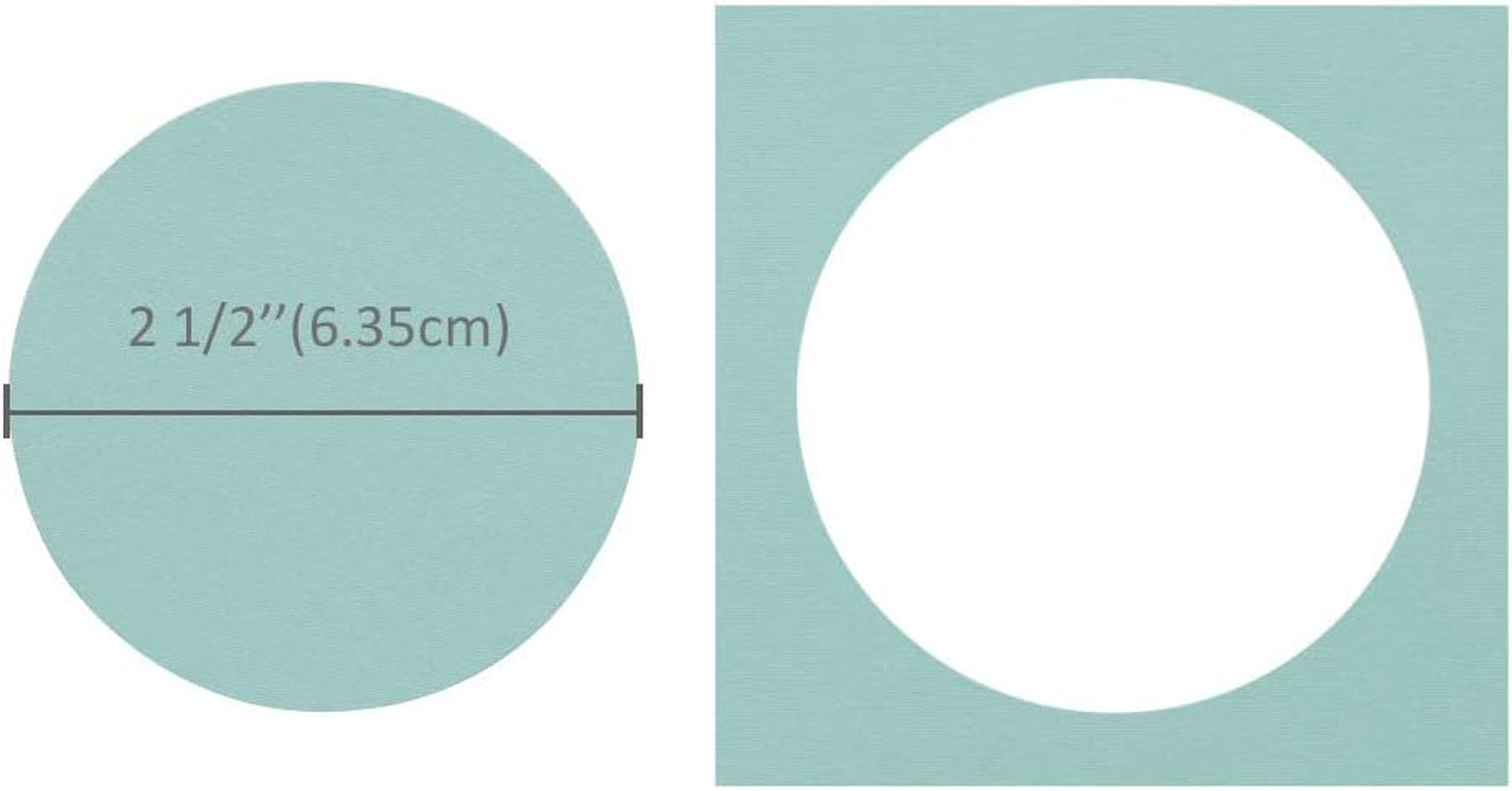 2.5 Inch Circle Lever Action Craft Punch for Paper Crafting Scrapbooking Cards