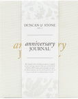 Wedding Anniversary Journal (Taupe, 189 Pages) by Duncan & Stone - Anniversary Book for Couple - Marriage Memory Book & Photo Album - Unique Wedding Gifts for Couple