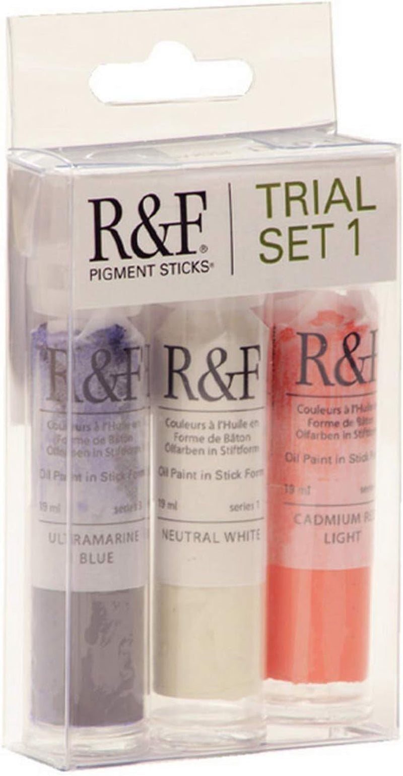 Handmade Paints 19Ml Oil Pigment Stick Trial Set, Set of 3