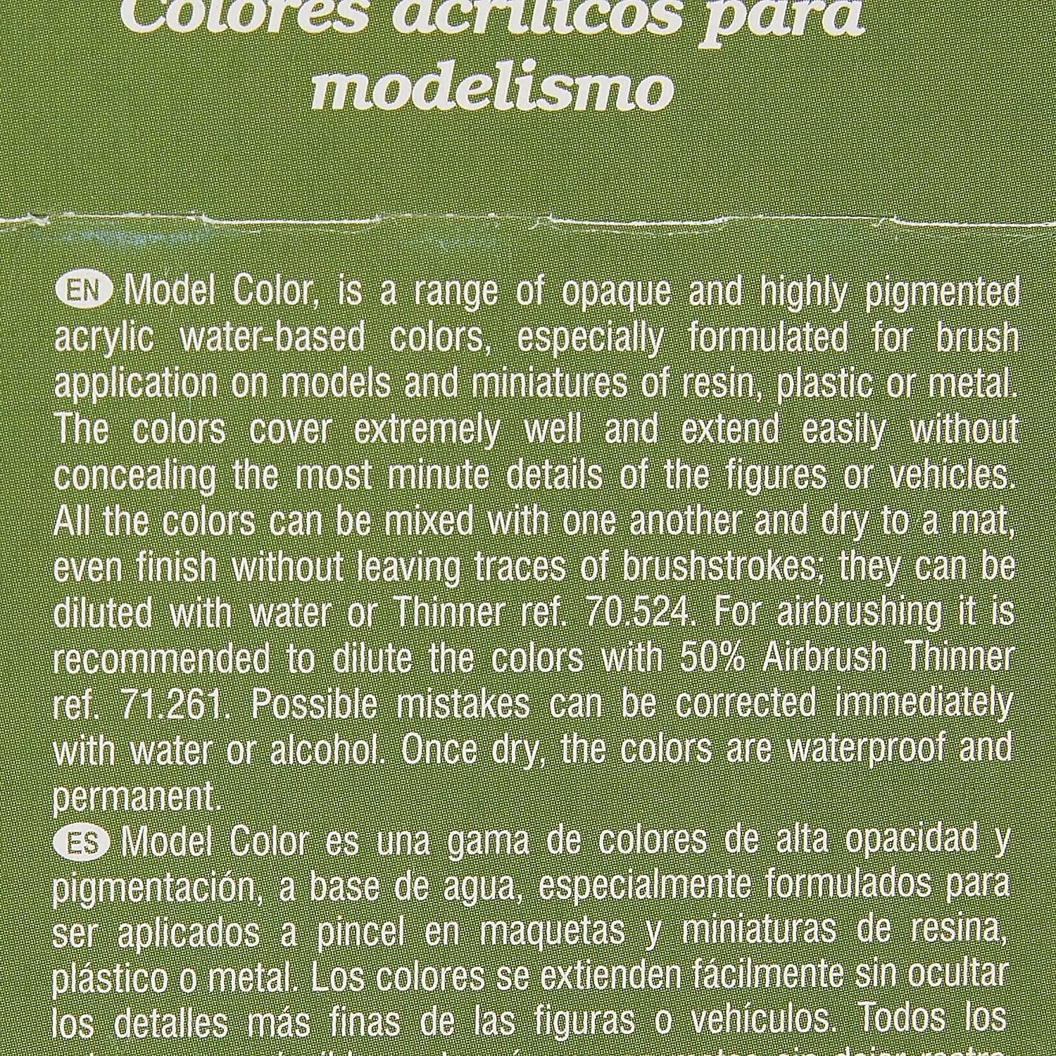 Face/Skin Colors Paint Set, 8-Colors, 17Ml, 0.5 Fl Oz (Pack of 8) (Packing May Vary)