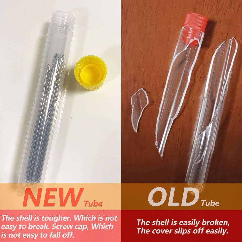 25/50 PCS Premium Large Eye Large Gage Needles for Hand Sewing with 2 Needle Threaders, Assorted Sizes, Embroidery Needles for Hand Sewing, Big Eye Needle