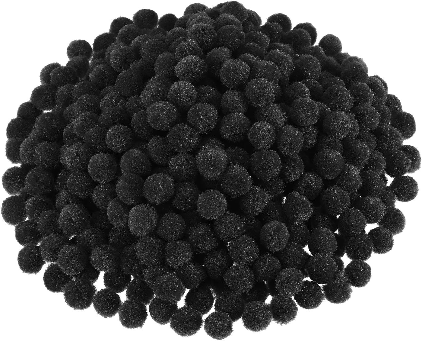 500 Pcs 0.5 Inch Polypropylene Pompoms for Craft Making, Small Pom Poms Balls Art and Craft DIY Decorations(Green)