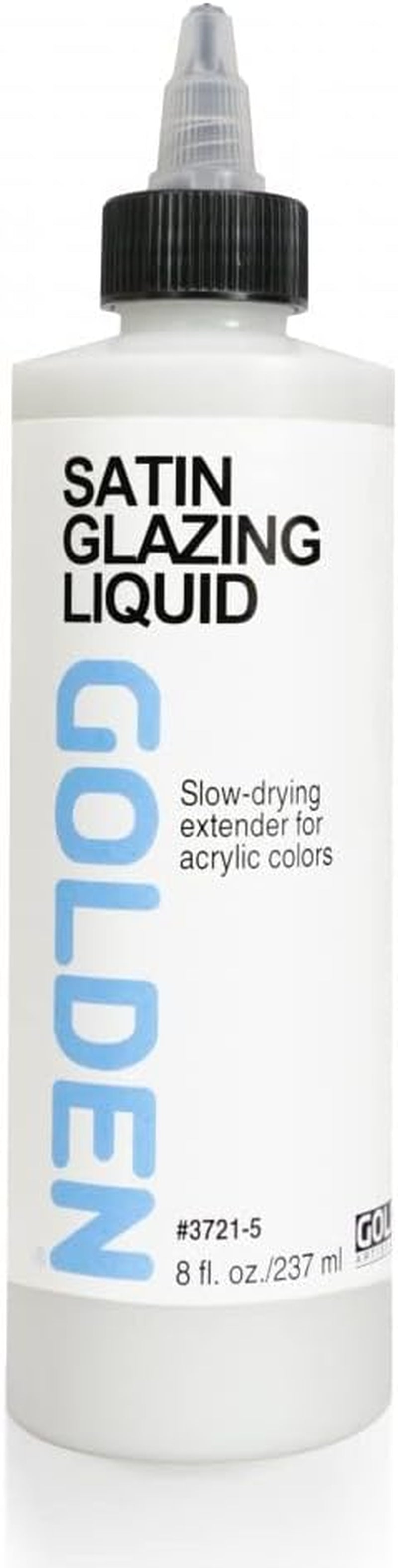 Golden Acryl Med 8 Oz Glaze Liquid Satin