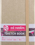 Talens Japan T9314-233M 452248 Art Creation Sketchbook, Drawing Notebook, 8.3 X 11.8 Inches (21 X 30 Cm), Navy Blue