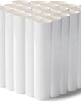 White Cardboard Tubes for Crafts (1.75 X 8 In, 24 Pack)