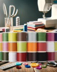 56 Spools Sewing Thread Kit for Hand Sewing and Machine Sewing Use, Colorful Polyester Thread Set 100 Yards per Spool, 5600 Yards Total