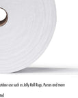 On-A-Roll Upholstery Needle-Punched Cotton Batting for Jelly Roll Rugs, Purses, 2-1/4 Inches by 50 Yards