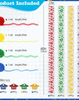 36 Set Graduation Candy Lei Making Kit,Class of 2024 Graduation Hawaiian Candy Lei Bags,Candy Lei Tubing Kit Gift Ribbon Present for Graduation Party Supplies