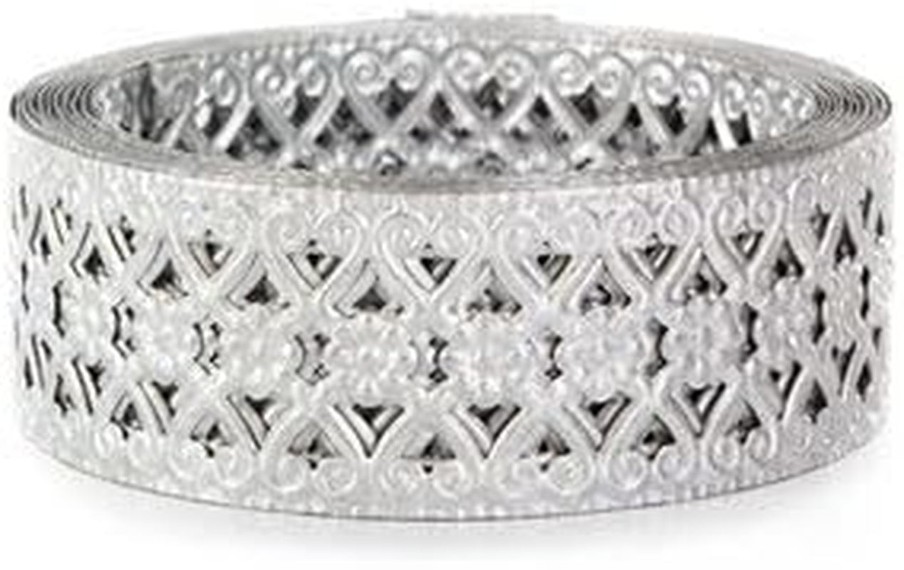 Metal Ribbon for Decor Craft (1 1/4", 3 Yards Long)