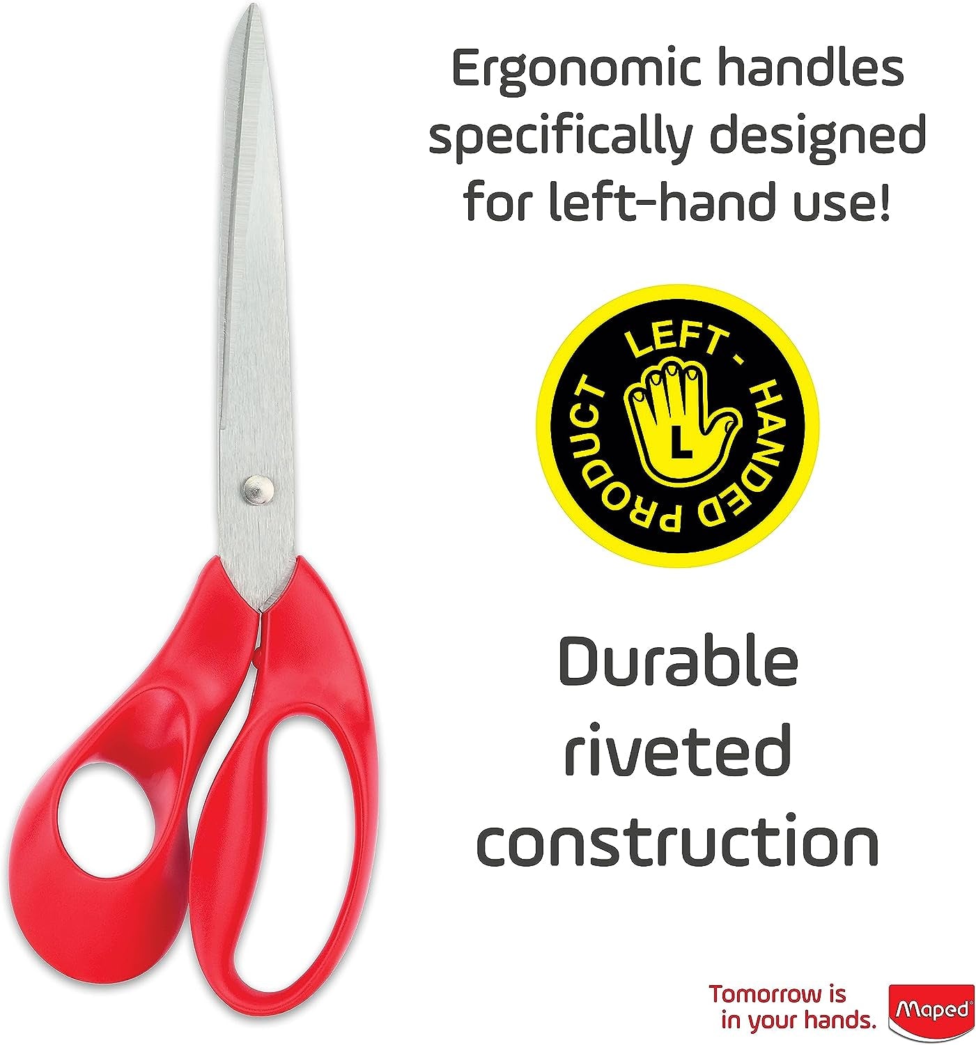 - Expert Left-Handed 8.25 Inch Scissors - Multipurpose - Left Handed