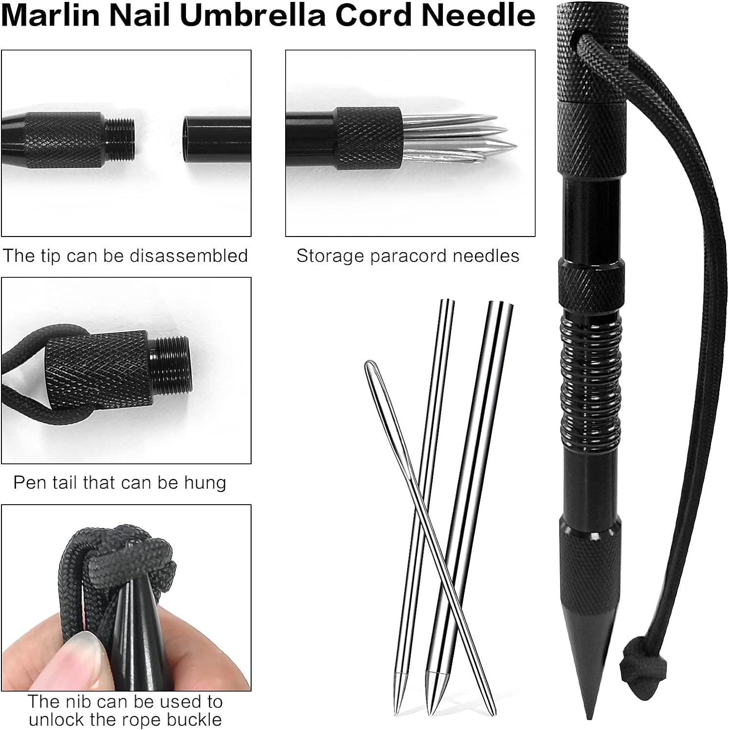 Paracord Bracelets Jig Kit Professional Paracord Jig and Tools DIY Knot Kit with Paracord Needle Set ​And Random Colors Paracords