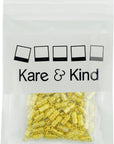 Barrel Screw-100Pcs-Screw Type Clasp 4X15Mm-10 Retail Packaging