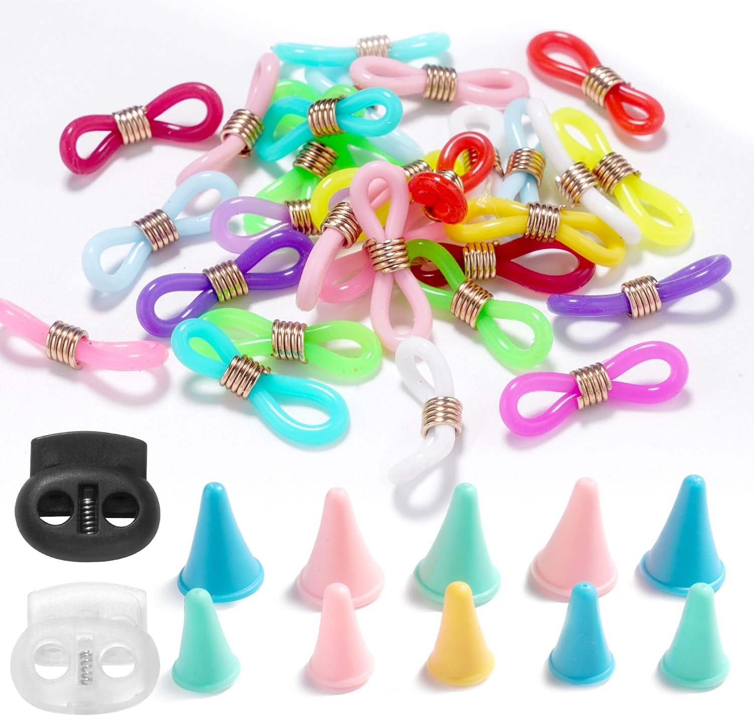 35Pcs Knitting Stitch Stoppers, Needle Minder, Knitting Needle Stoppers, Knitting &amp; Crochet Supplies, Knitting Needle Point Protectors, Needle Stopper, Knitting Needle Hugger
