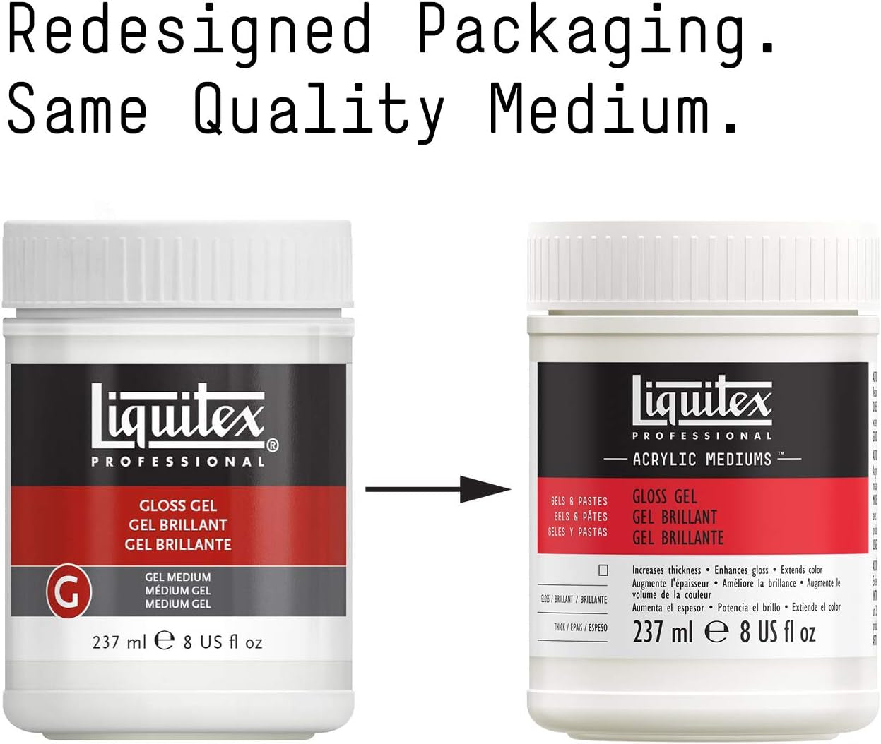 Professional Gloss Gel Medium, 237Ml (8-Oz)