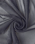 63X83 INCH Black Mesh Fabric, Nylon Netting Fabric for Sewing, Backpack Pocket, Mesh Bag, Netting Clothes