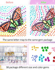 Arts and Crafts for Kids Ages 8-12 & 6-8, Window Suncatcher Diamond Painting Kits by Numbers for Girl Ages 7 9 11 Year Old Gem Art for Kids Ages 9-12 Birthday Gift Idea for Teens (Nature)
