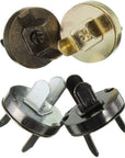 Magnetic Button Clasps Snaps Fastener Clasps for Sewing, Craft, Purses, Bags, Clothes, Leather 40 Sets(18Mm-4 Colors)