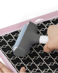 Brayer, Rubber Roller for Crafts, Works with Fabric, Vinyl, Iron-On & Inking Blocks, Extend Life of  Fabricgrip Mat, Compatible with  Maker