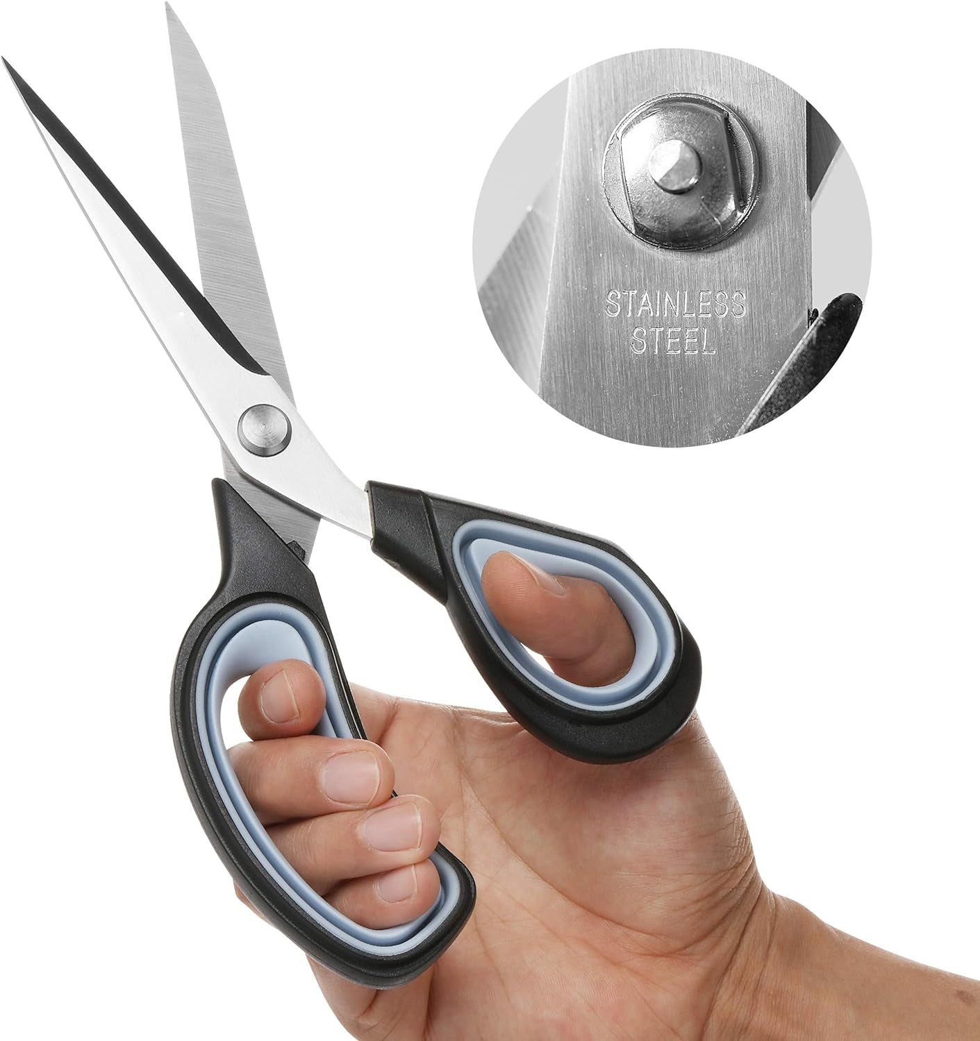 Me. Pen- Premium Tailor Scissors Heavy Duty, 9.5 In, Stainless Steel Scissors All Purpose Heavy Duty Scissors Industrial, Fabric Scissors for Cutting Clothes, Sewing Scissors for Fabric Cutting