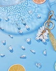 Teardrop Pearl Pendants Pearl Pendant Connectors Oval Pearl Beads White Imitation Pearl Pendants