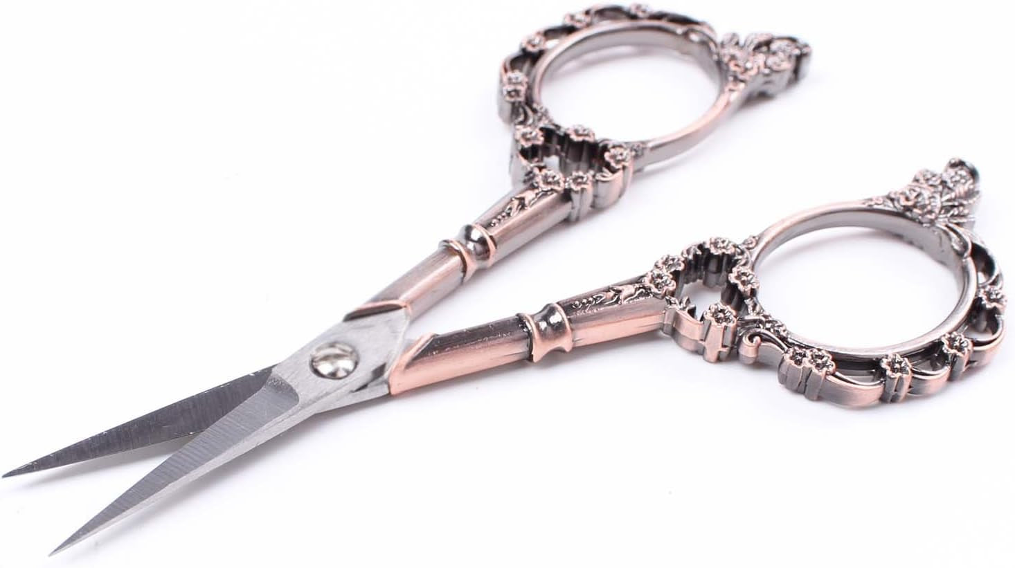 Vintage Plum Blossom Clouds Sewing Scissors for Embroidery, Sewing, Craft, Art Work & Everyday Use - Pack of 2,1Pc per Design