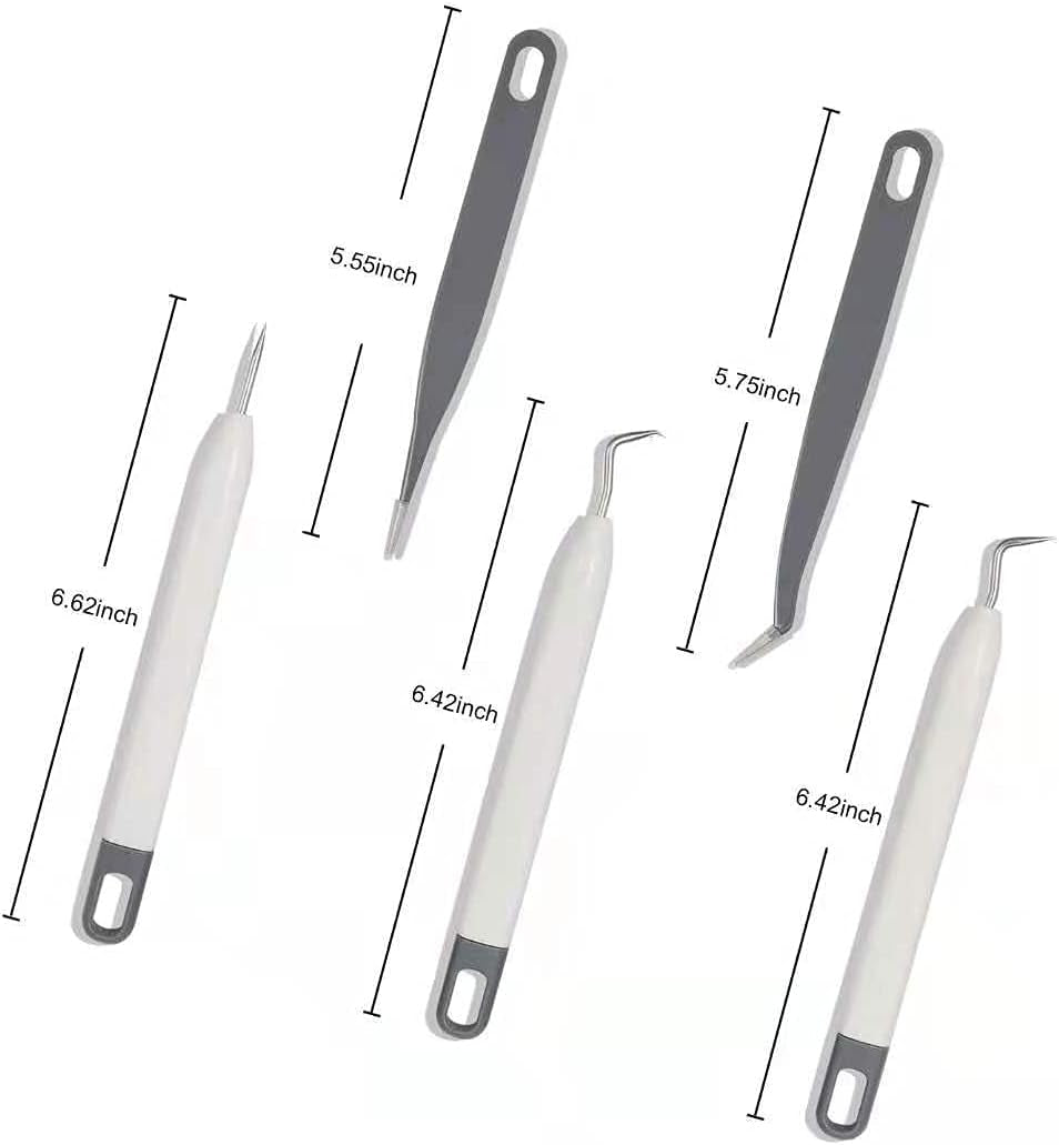 Craft Vinyl Weeding Kit,Precision Craft Vinyl Tools Set,Grey Weeding Kits,For Cricut/Silhouette/Siser/Oracal 631 651 751 Vinyl