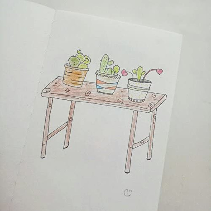 Kraft Cover Drawing Notebook &amp; Sketchbook – Set of 2 Blank Plain Sketch Books – 125G Thick Paper A5 Size, 150X210Mm Paper Ideal for Drawing &amp; Sketching- 128 Sheets/256 Pages – 180 Degree Opening, 2Pcs