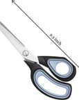 Me. Pen- Premium Tailor Scissors Heavy Duty, 9.5 In, Stainless Steel Scissors All Purpose Heavy Duty Scissors Industrial, Fabric Scissors for Cutting Clothes, Sewing Scissors for Fabric Cutting