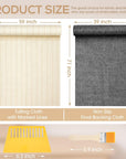 6 Pcs 79'' X 59" Large Tufting Cloth for Rugs and 71'' X 39" Non Slip Final Backing Tufting Cloth with Marked Lines Primary Tufting Cloth Rug Tufting Kit for Tufting Gun Punch Needle DIY Rug