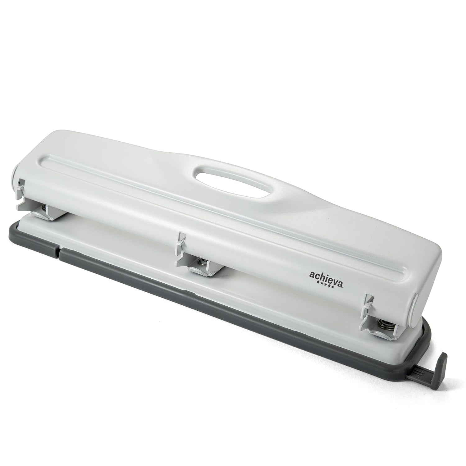 Economy 3-Hole Punch, 12 Sheet Capacity, Black (90140)