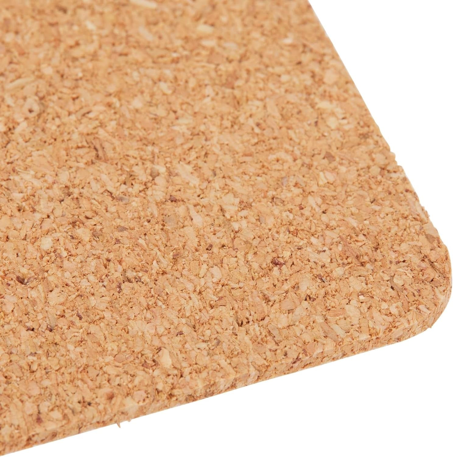 50 Pack Square Self Adhesive Cork Board Backings for DIY Crafts, Projects, Customizable Cork Tiles, Cork Squares for Coasters, Decor (1.5 Mm Thick, 3.7 in Length)
