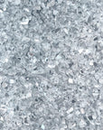 3Lb Crushed Mirror Glass for Crafts, Resin Glue Art Decorative DIY White Mirror Pieces 6-8Mm