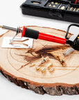 Wood Burning Kit 22PCS, Adjustable Temperature Pen with 18 Tips&Accessories All in a Storage Case - Complete Gift for Mastering the Art of Pyrography