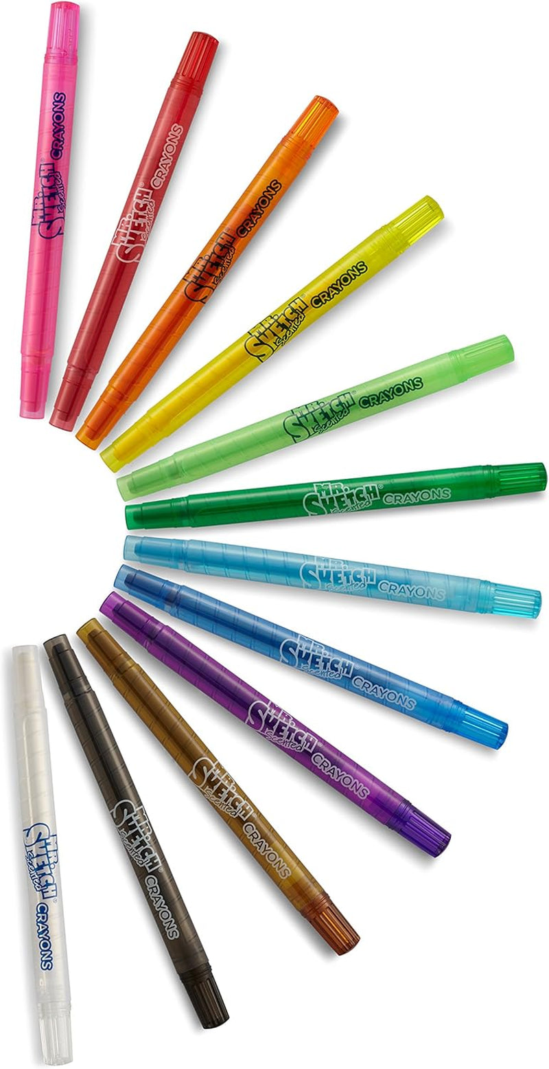 Scented Twistable Crayons, 12/Pack