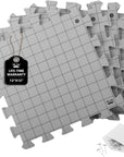 - Interlocking Blocking Mats, 12”X12”, 4 Pack, Blocking Mats for Knitting & Crochet Projects with 50 T-Pins, Knitting Blocking Mats and Pins, Crochet Blocking Board for Crocheting