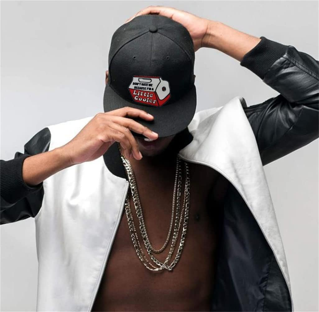 Don'T Hate Me Because I'M a Little Cooler Embroidered Patch Iron on Sew on Words Patch DIY Accessory Punk Skull Cool Patches for Backpacks Jackets Clothes